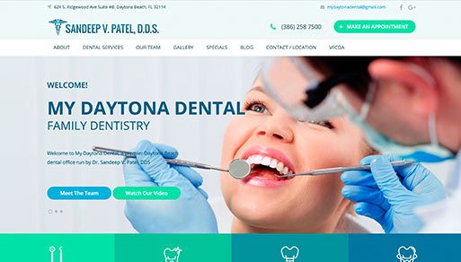 Mockup Of Dr. Sandeep Patel