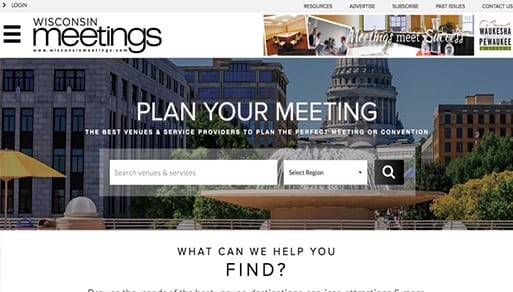 Mockup Of Wisconsin Meetings