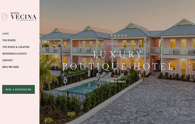 Mockup Of Hotel Vecina